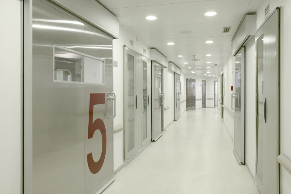 automatic door mechanisms for sterile environments