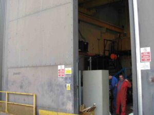 examples of an. automated Non Destructive Testing door
